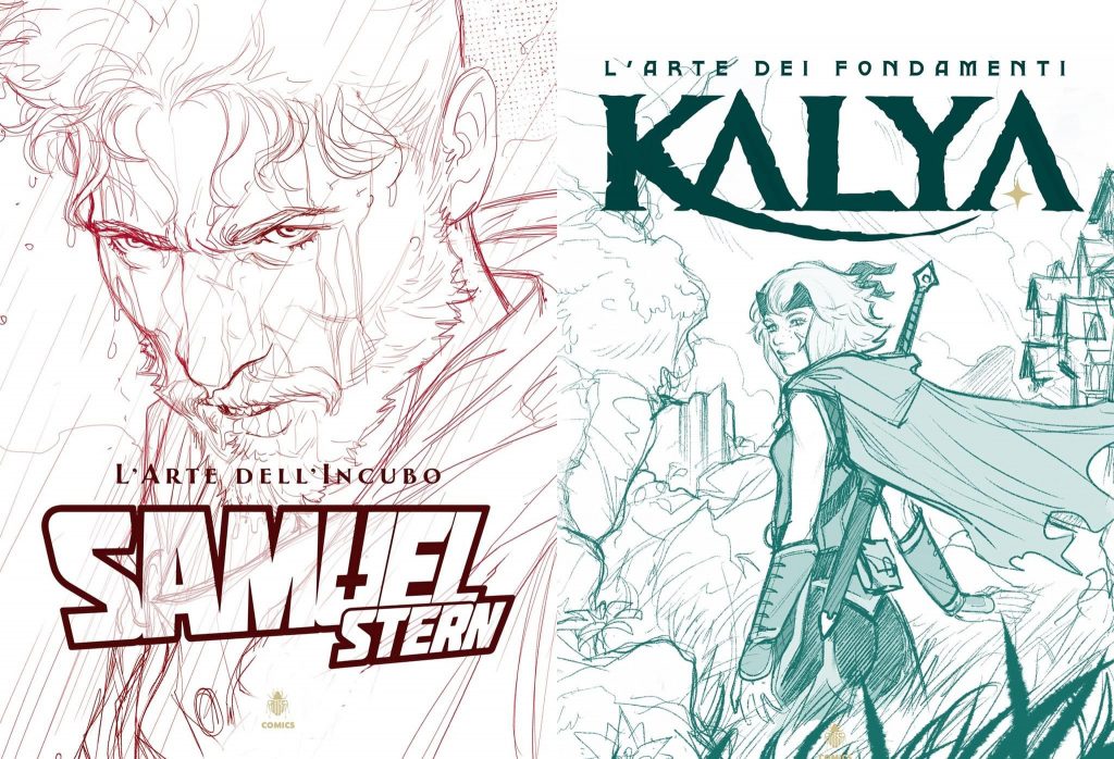 Samuel Stern e Kalya artbook